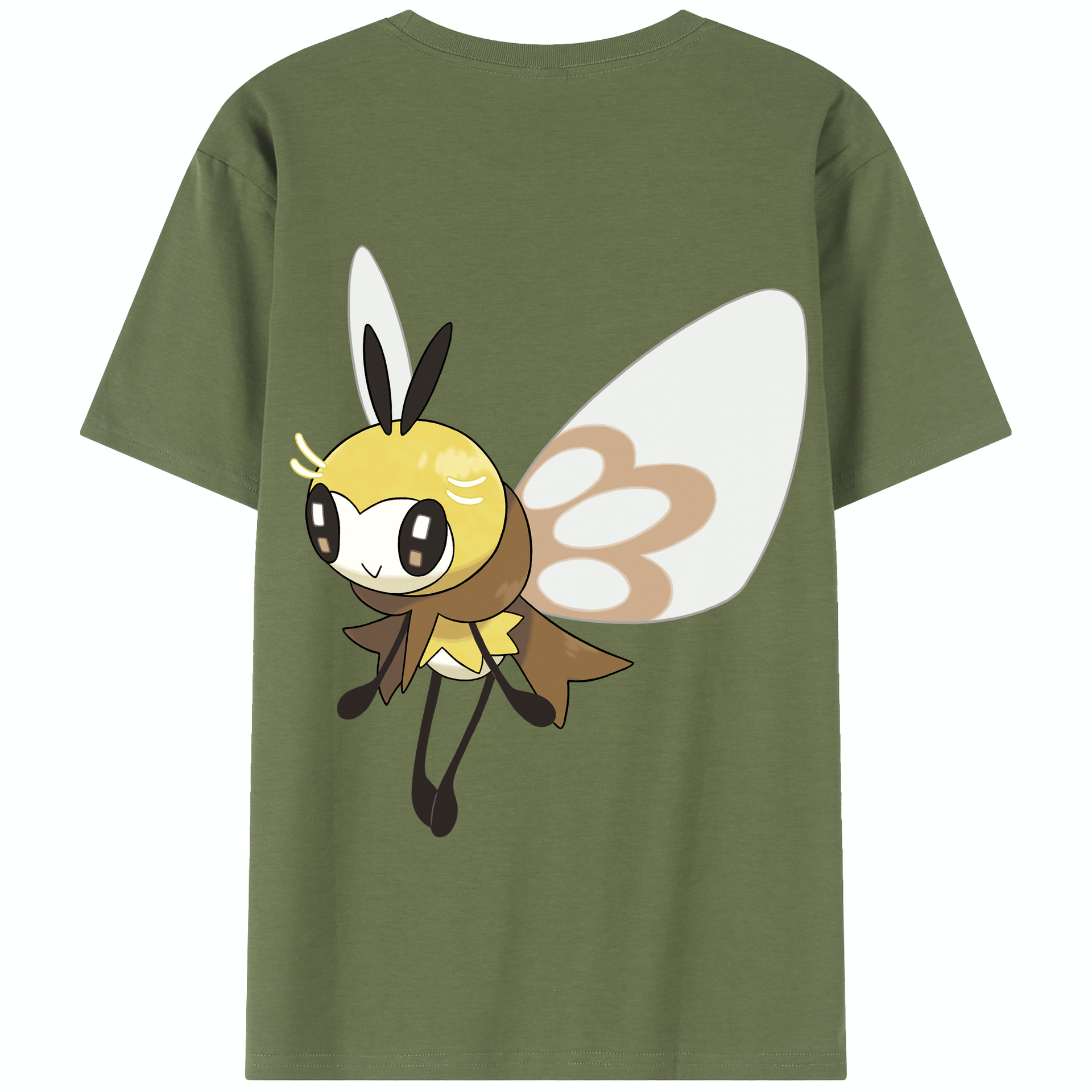 （画像用） ポケットモンスター Pokémon 綿100％半袖Tシャツ（背面プリント）